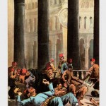 Холерата в Цариград - пощенска картичка, изпратена от Росен Петков от Велико Търново.